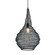 Wabi Sabi One Light Pendant in Soft Black (67|F6771-SBK)