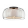 Candace One Light Flush Mount in Graphite (67|C7561-GRA)