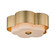 Allure Two Light Flush Mount in Gold Leaf (67|C5651-GL)
