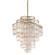 Dolce 12 Light Chandelier in Champagne Leaf (68|109-412-CPL)
