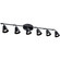 Sylvia Six Light Rail Light in Black (12|52130BK)