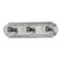Essentials - 712x Three Light Bath Vanity in Polished Chrome (16|7123PC)