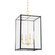 Chaselton Four Light Lantern in Aged Brass (70|MDS1201-AGB/DBL)