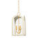 Lincroft Three Light Lantern in Vintage Gold Leaf/Soft Sand (70|6610-VGL/SSD)