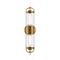 Lancaster Two Light Wall Sconce in Aged Gold (452|WV461102AG)