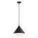 Remy One Light Pendant in Matte Black/Opal Glass (452|PD485214MBOP)