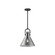 Emerson One Light Pendant in Matte Black/Smoked (452|PD412511MBSM)
