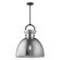 Waldo One Light Pendant in Matte Black/Smoked (452|PD411818MBSM)