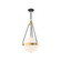 Harmony Three Light Pendant in Brushed Gold/Glossy Opal Glass (452|PD406414BGGO)