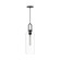 Soji One Light Pendant in Clear Glass/Matte Black (452|PD401606MBCL)