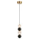 Onyx LED Pendant in Natural Brass (452|PD321815NB)