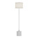 Issa One Light Floor Lamp in White/Ivory Linen (452|FL418761WHIL)