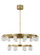 Esfera LED Chandelier in Natural Brass (182|KWCH19827NB)