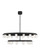 Esfera LED Chandelier in Nightshade Black (182|KWCH19727B)