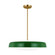 Draper Three Light Pendant in Green (454|KSP1133GRN)