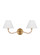 Laguna Two Light Wall Sconce in Burnished Brass (454|CW1302BBS)