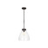 Garrett One Light Pendant in Aged Iron (454|CP1121AI)