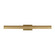 Granby Two Light Picture Light in Burnished Brass (454|AW1192BBS)
