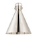 Downtown Urban Shade in Polished Nickel (405|M411-18PN)