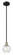 Edison One Light Mini Pendant in Black Antique Brass (405|616-1S-BAB-G1213-6)