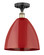 Edison One Light Semi-Flush Mount in Black Antique Brass (405|616-1F-BAB-MBD-12-RD)