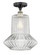 Edison LED Flush Mount in Black Antique Brass (405|616-1F-BAB-G212)