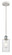 Ballston One Light Mini Pendant in White Polished Chrome (405|516-1P-WPC-G804)