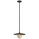 Pertica LED Pendant in Mirrored Bronze (268|KW 5525MBZ-ALB)