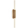 Rousseau LED Wall Sconce in Antique-Burnished Brass (268|KW 2287AB-EC)