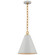 Theo LED Pendant in Soft White and Gild (268|JN 5321SW/G)