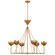 Alberto LED Chandelier in Antique Gold Leaf (268|JN 5008AGL)