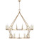 Darlana Ring LED Chandelier in Antique-Burnished Brass (268|CHC 5277AB)