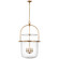 Lorford Four Light Lantern in Gilded Iron (268|CHC 2271GI-CG)