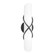 Roxbury Two Light Bath and Vanity in Graphite (67|B1402-GRA)
