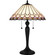 Tiffany Two Light Table Lamp in Matte Black (10|TF6149MBK)