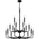 Abner 18 Light Chandelier in Matte Black (10|ABR5132MBK)