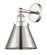 Edison One Light Wall Sconce in Polished Nickel (405|616-1W-PN-M13-PN)