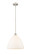 Edison One Light Pendant in Brushed Satin Nickel (405|616-1S-SN-GBD-161)