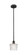Edison One Light Mini Pendant in Matte Black (405|616-1S-BK-G402)