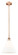 Edison One Light Mini Pendant in Antique Copper (405|616-1S-AC-GBC-121)