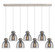 Downtown Urban One Light Linear Pendant in Polished Nickel (405|127-410-1PS-PN-G412-8SM)