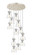 Downtown Urban 12 Light Pendant in Polished Nickel (405|126-410-1PS-PN-G411-8SDY) Downtown Urban 12 Light Pendant in Polished Nickel (405|126-410-1PS-PN-G411-8SDY)