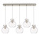 Downtown Urban Seven Light Linear Pendant in Brushed Satin Nickel (405|125-410-1PS-SN-G410-8CL)