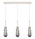 Downtown Urban LED Linear Pendant in Polished Nickel (405|123-452-1P-PN-G452-4SM)