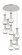 Downtown Urban Nine Light Pendant in Polished Nickel (405|119-451-1P-PN-G451-5CL)