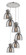Downtown Urban Nine Light Pendant in Polished Nickel (405|116-410-1PS-PN-G412-8SM)