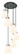 Downtown Urban Six Light Pendant in Matte Black (405|116-410-1PS-BK-G412-8WH)