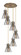 Downtown Urban Six Light Pendant in Brushed Brass (405|116-410-1PS-BB-G411-8SM)