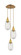 Downtown Urban Three Light Pendant in Brushed Brass (405|113-450-1P-BB-G450-6SCL)