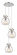 Newton Five Light Pendant in Polished Nickel (405|113-410-1PS-PN-G410-8SDY)